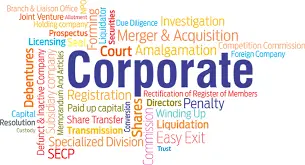 Corporate Services SECP Corporate and Legal Services Company Registration and Incorporation in Pakistan